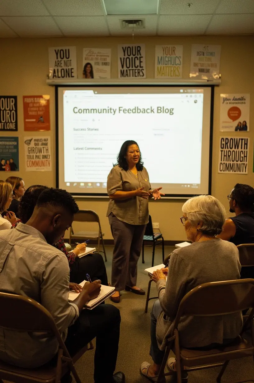 Timely responses to customer reviews in community services